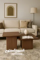  2 طاولات وسط وسفرة وطربيزات بأجمل التصاميم توصيل الضفة والداخل من اجمل البضائع التركية