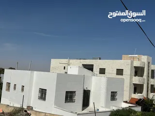  2 بيت مستقل مكون من طابق ارضى و تسوية للبيع على دونم أرض - الكرك / ابو حمور - بجانب مديرية الزراعة