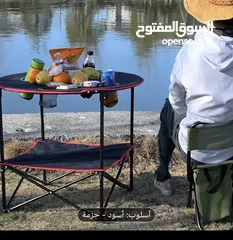  2 طاولة مع كرسين طقم  متوفر 3الوان كمية محدودة