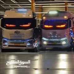  2 LED Flexible Screen إضاءة LED عيون شريرة للسيارة تحكم ذكي وألوان متعددة مرنة ومقاومة لكل الظروف