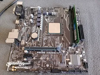  4 Motherboard Asus Ryzn 5 Ram 16