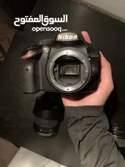  7 كاميرا nikon d3200 مع عدسات اضافيه