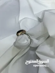  5 الخاتم العثماني بحجر الطاووس وزن *7.9 جرام* مصنوع من *فضة تركية عيار 925* ،