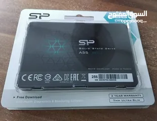  2 هارد دسك اس اس دي دي داخلي لأجهزة الكومبيوتر 128GB SILICON POWER A55 3D NAND 15X GAMING SSD
