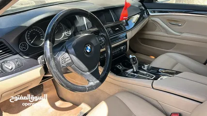  5 BMW f10 520i موديل 2015 للبيع بحالة الوكالة