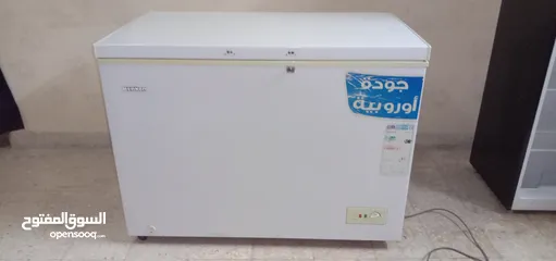  9 ثلاجة بابين سيلفر +فريزر بطح  نوع بينكون بحاله ممتازه للبيع
