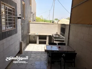  15 فيلا مفروشه  للايجار في البحر الميت شارع الفنادقمع بركه مدفيه