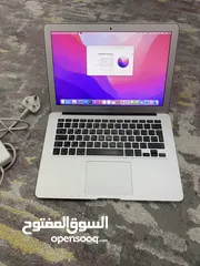  3 ماك بوك اير 2017 core i5 8gb ram 128gb ssd 4gb graphics