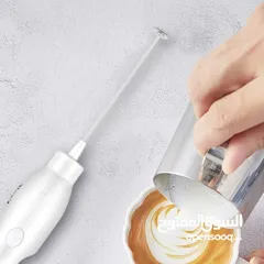  5 جهاز صنع الرغوة الاصلي الكهربائي لصنع الحليب للكابشتينو و الكافيه لاتيه فوم عالي