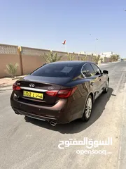  1 انفنتي Q50 اربعه سلندر توربو