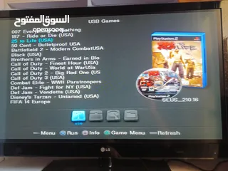  9 بلايستيشن 2 معدلة مع اسلاك + ميموري جديدة هدية + هارديسك وميموري عليهم 60 لعبة مميزة