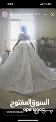  2 فستان زفاف جديد 3 قطع
