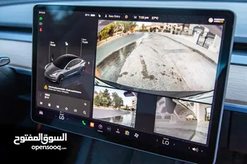  16 تيسلا model 3  tesla 2023 ستاندر  فحص كامل بحاله الوكاله  لون فيراني