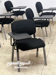  5 كرسي طلاب عملي ومريح للدراسة والجلسات الطويلة! سطح كتابة جانبي ثابت