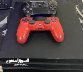  5 Ps4 pro 1 terabyte with 2 controllers and 2 cd game