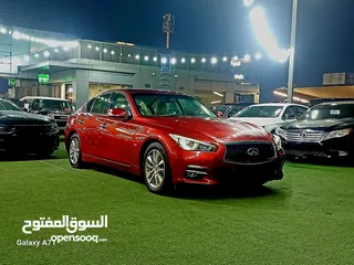  1 انفنتي Q50t موديل 2014 خليجية فل ابشن رقم واحد