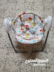 2 أرجوحة وهزاز بيبي مستعمل للبيع
