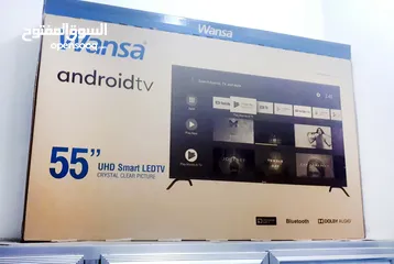  4 Wansa Android TV 55 inchs