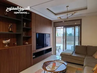  1 شقه للبيع مع حديقه في المصيون خلف البنك العربي