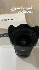  1 عدسة سيجما 35mm/f1.4 لكاميرا سوني