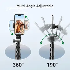  1 UGREEN Selfie Stick Tripod with Bluetooth Remote – حامل سيلفي وترايبود بجهاز تحكم بلوتوث