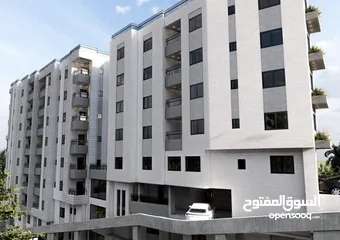  4 شقق سكنيه في مدينه البيرة