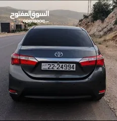  19 تويوتا كورولا فحص كامل بنزين اصلي موديل 2014