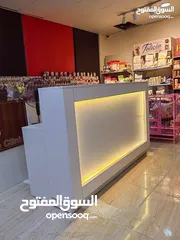  2 للبيع من المصنع الى المستهلك  كاونتر استقبال / ريسبشن مودرن بأفضل الخامات و اجود الاصناف