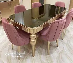  6 سفرة خشب زان Furniture oh