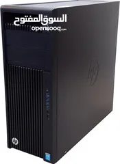  1 جهاز Workstation احترافي HP Z440 للأعمال الثقيلة مثل التصميم، المونتاج، 3D، والهندسة.