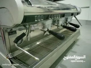  6 *آلة قهوة إيطالية احترافية Nuova Simonelli Aurelia II