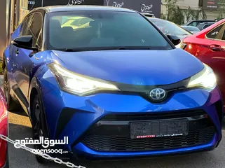  1 تـويـوتـا C-HR 2021 نـخـب وبحالة الوكاله كاش أو أقساط