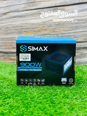  1 Simax 900w Power Supply AMD Intel 12cm Fan