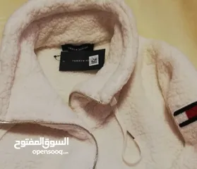  10 جاكيت نسائى , تومى هيفليجير- Tommy Hilfiger Sherpa jacket -Women jacket, Feminine piece