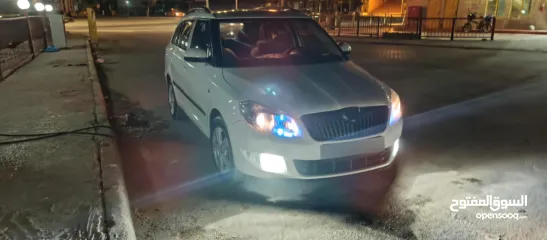  10 سكودا فابيا 2012