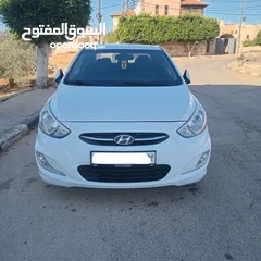  2 هونداي اكسنت 2016 بنزين أوتوماتيك بصمة وفل إضافات دهان شركة