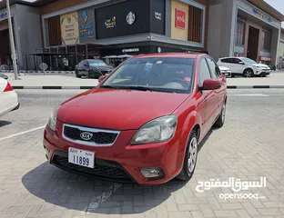  8 KIA RIO 2012, GCC, 157000 KMS, NEW TYRES, SINGLE ONWER CAR