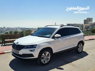  22 جيب سكودا كاروك موديل 2021 محرك 2000 ديزل / دفع رباعي 4×4 / فحص نخب بسعر حرق 118000 شيكل
