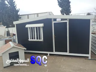  1 بيوت جاهزة للسكن (كرفانات متنقلة )- prefabricated houses للبيع