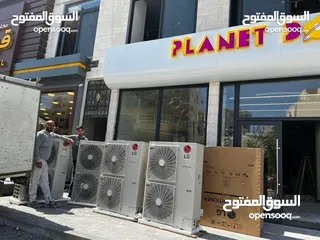  18 مكيف مركزي فل انفيرتر بنظام A+++ حامي ونظام A++ لنظام البارد نسبه توفير 65%