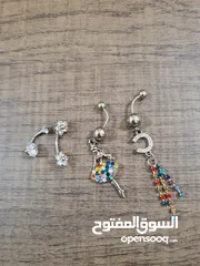  3 اكسسوارات متنوعه و جميله و مميزه جدا كلهم قطعه وحده