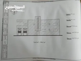  5 منزل للبيع ثلاثة شقق وتسويه سارع امامي باركنج