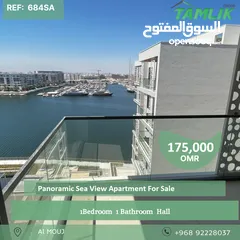  1 Panoramic Sea View Apartment For Sale In Al MOUJ REF 684SA