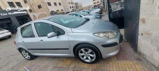  4 سياره pigo 307 موديل 2007