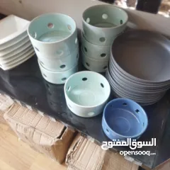  2 شروة صحون بورسلان للبيع بسعر مغري جدا
