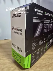  3 GENUINE ASUS GEFORCE RTX 5090 GRAPHIC GAMING CARD