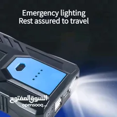  9 باوربانك طوارئ 12 فولت لتشغيل المركبات المتعددة وشحن الموبايل 12v emergency car jump starter