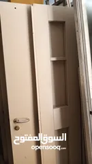  2 ابواب حديد مستعمل بحالة الجديد  للبيع