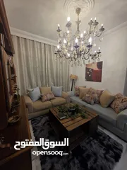  11 عرض العيد  طقم كنب تفصيل مميز و راقي لون فيروزي و بيج