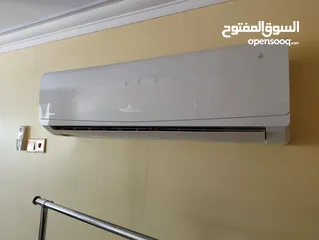  1 للبيع مكيف توب تيك  انفنتر استخدام شهر  فقط على الضمان 7 سنوات